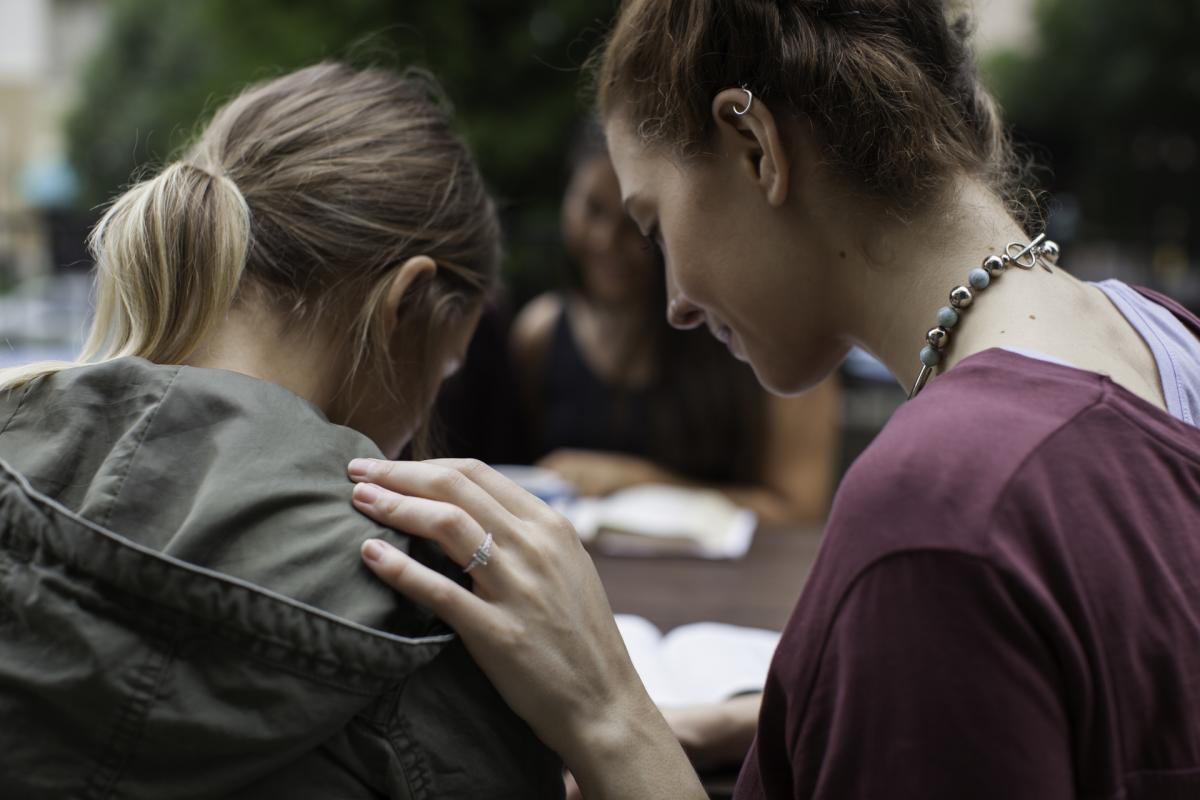 People connecting at Caledonia Vine Street Church
